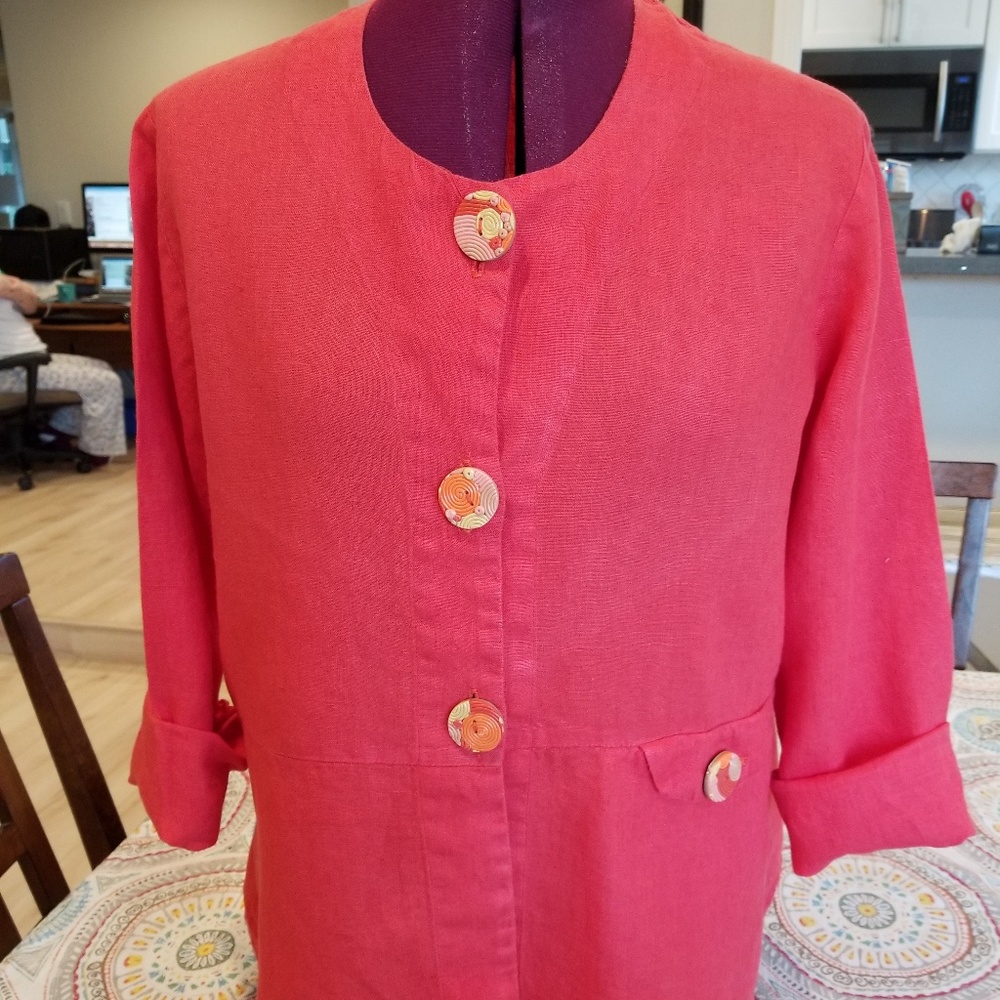 Flax jacket
